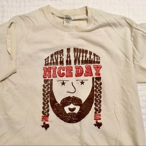 Willie Nelson stylized T